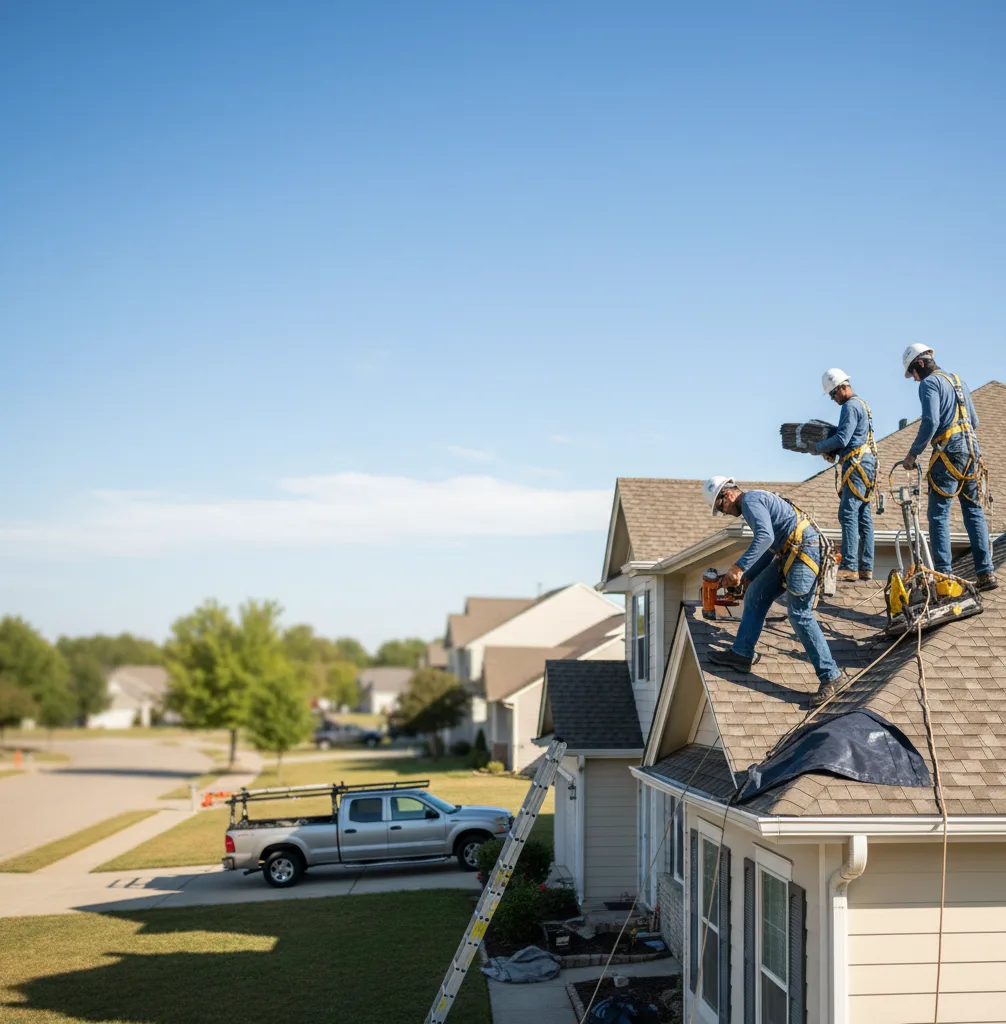 Shingle Replacement in Rhome, TX